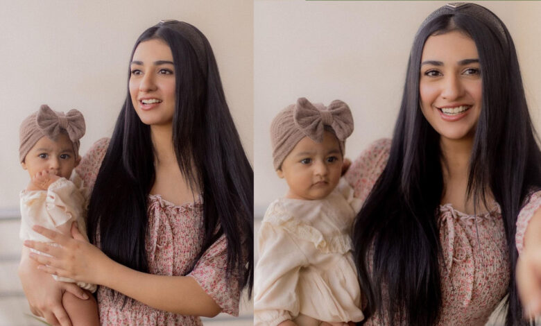 Sarah Khan gives her fans videos of her cute daughter, Alyana Falak.