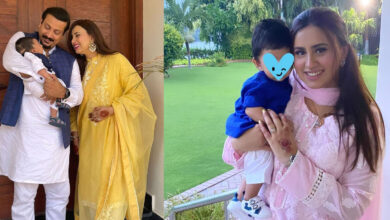 Madeha Naqvi, a journalist, posts sweet images of her son on Instagram.
