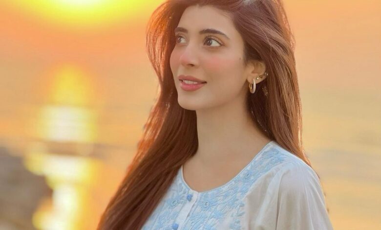 Urwa Hocane appears beautiful as the sun caresses her skin.