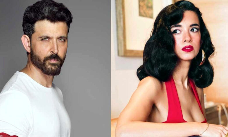 Hrithik Roshan is amazed by Saba Azad's portrayal as his girlfriend.