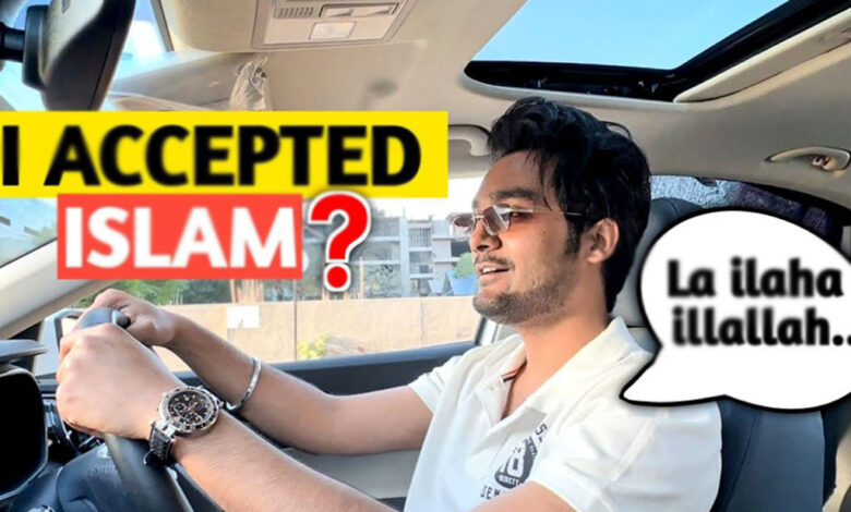Indian YouTuber accepted Islam, video went viral
