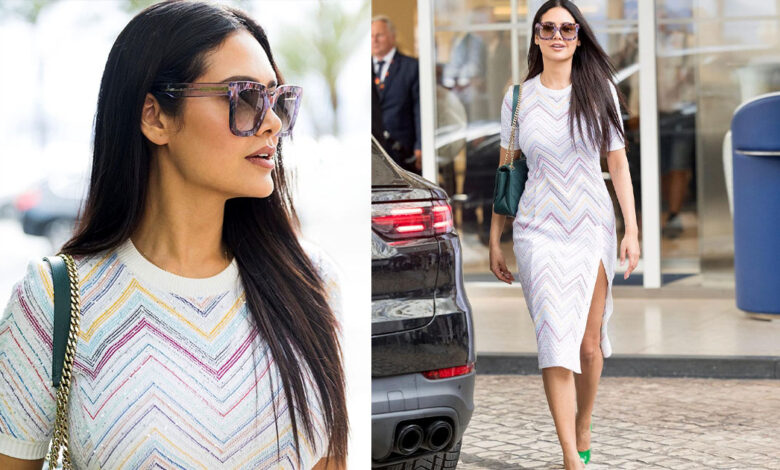 Esha Gupta Shines in a Stunning Bodycon Dress
