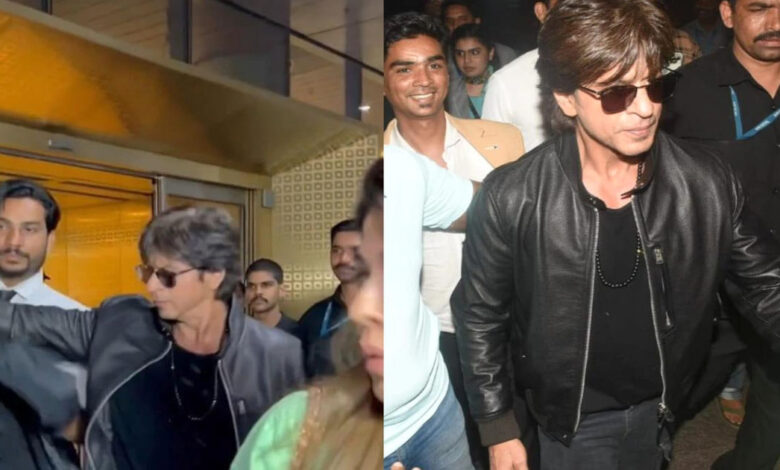 Shah Rukh Khan pushed a fan who was trying to take a selfie