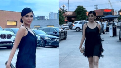 Iffat Umar Sets the Heatwave in Motion with a Stunning Black Ensemble
