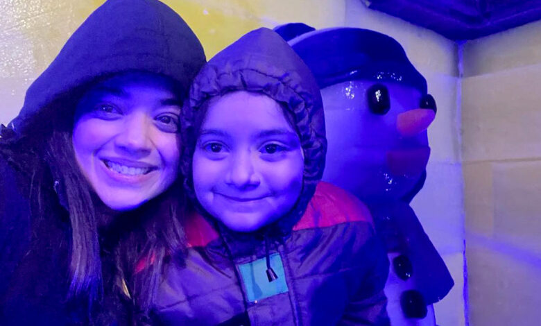 Sanam Jung's Winter Wonderland Photoshoot with Daughter Alaya
