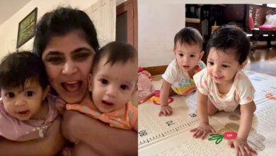Singer Chinmayi Sripaada Unveils First Photos of Her Twins' Faces After a Year