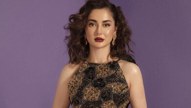 Hania Aamir Takes Everyone's Breath Away in a Stunning Black Embroidered Dress