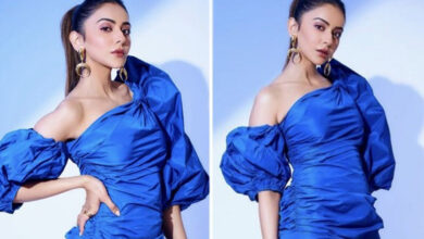 Rakul Preet Singh Radiates in a Stunning Blue Ensemble