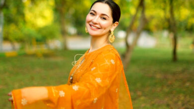 Hania Aamir Radiates Sunshine Vibes in a Captivating Yellow Dress