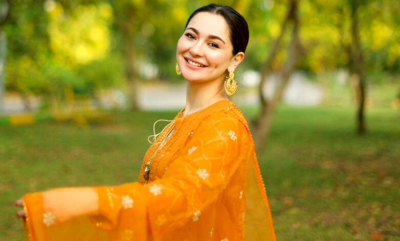 Hania Aamir Radiates Sunshine Vibes in a Captivating Yellow Dress