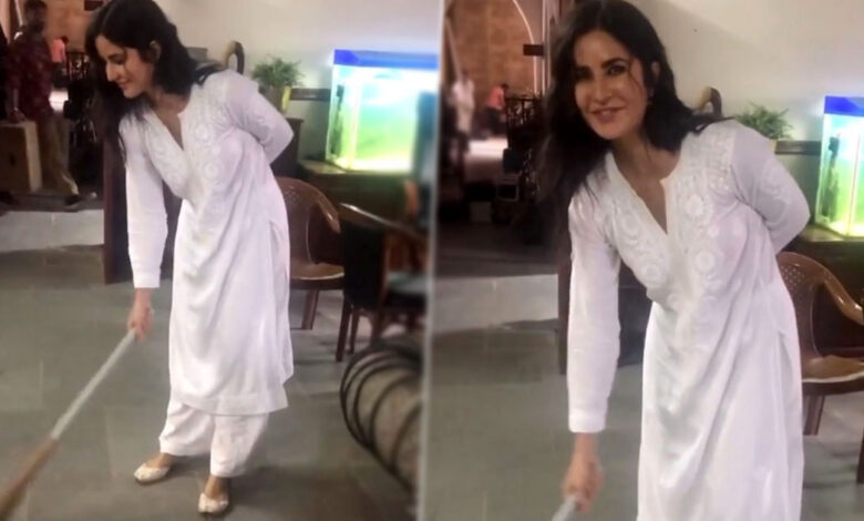 Katrina Kaif's Hilarious Broom Beating Video Goes Viral, Leaves Akshay Kumar in Splits