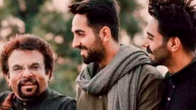 Ayushmann and Aparshakti Khurana Arrive in Mumbai with Their Mother by Their Side