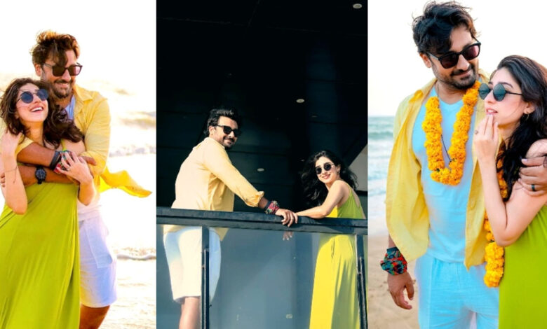 Mariyam Nafees Enjoys Beach Photoshoot with Her Husband