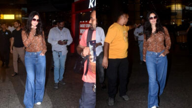 Katrina Kaif effortlessly rocks a casual chic look at Mumbai airport
