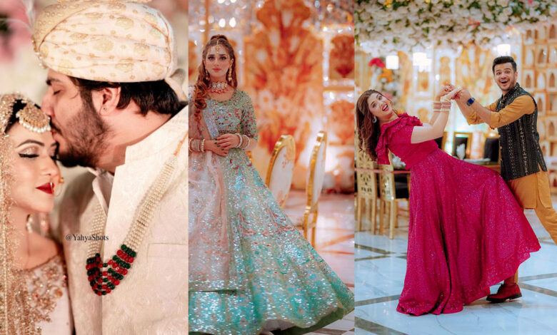 TikTok Celebrities Grace Sehar Hayat's Wedding Celebrations in Style: Captivating Moments Captured